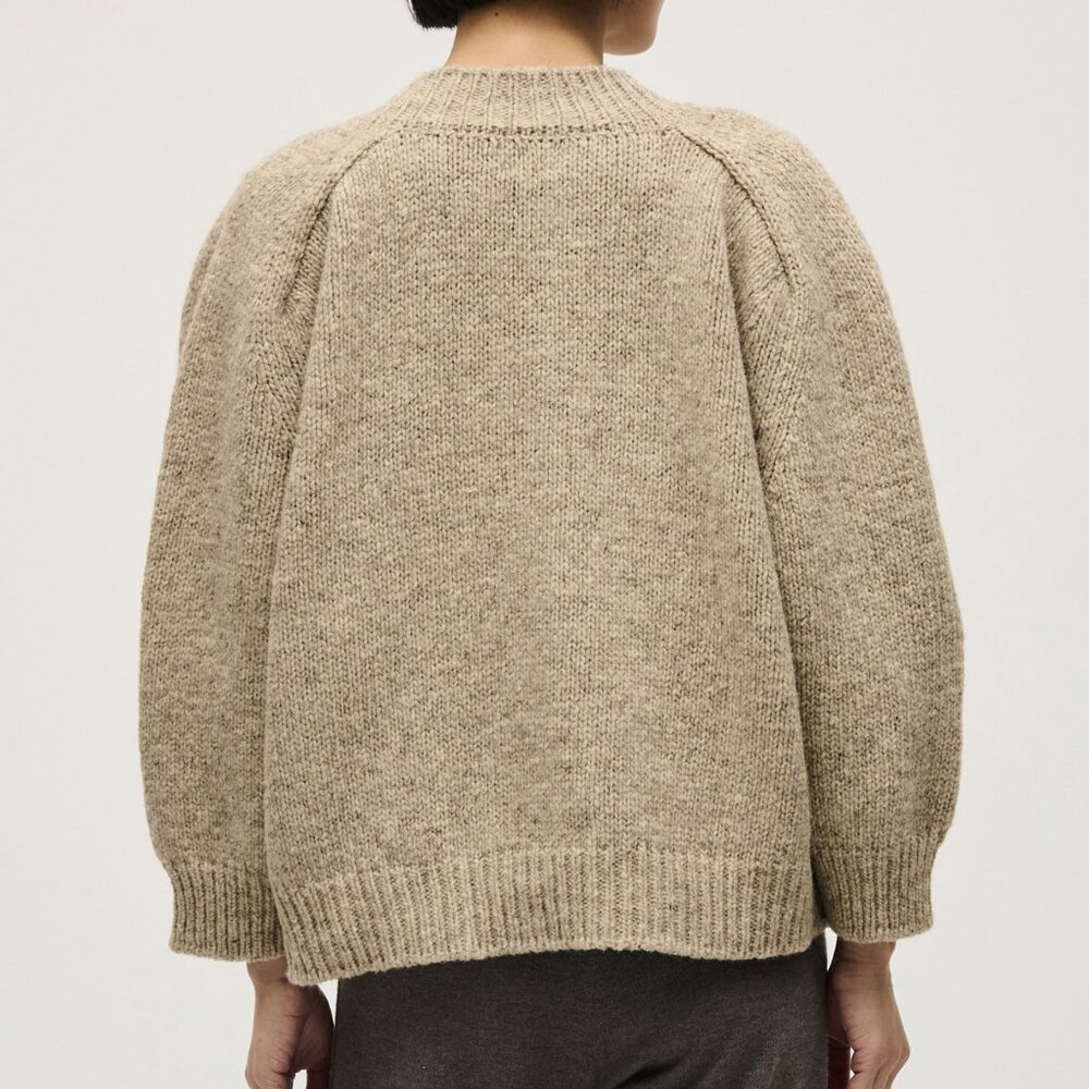 Babaá jumper no29 in mist-- like new! One size only. - Picture 2 of 3